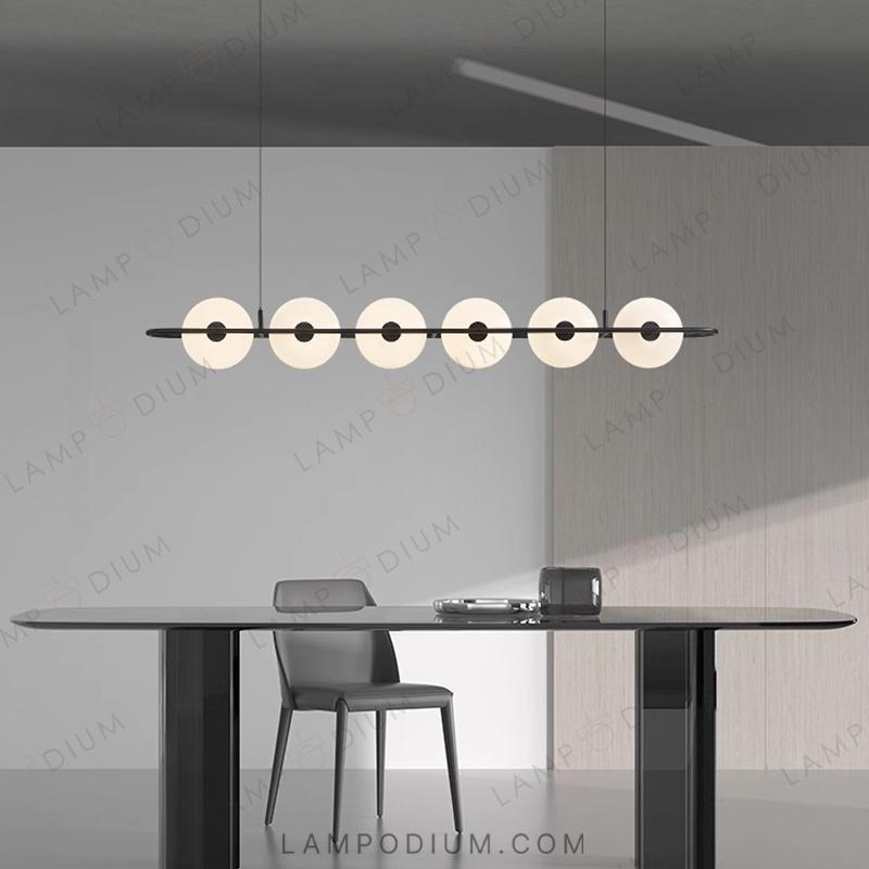 Linear, row luminaire PAAVO LONG