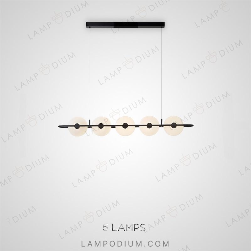 Linear, row luminaire PAAVO LONG