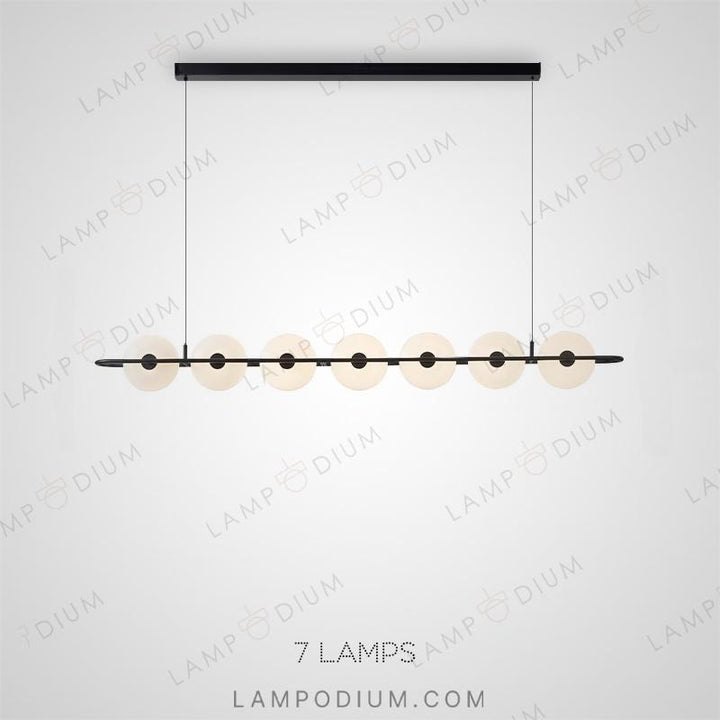 Linear, row luminaire PAAVO LONG