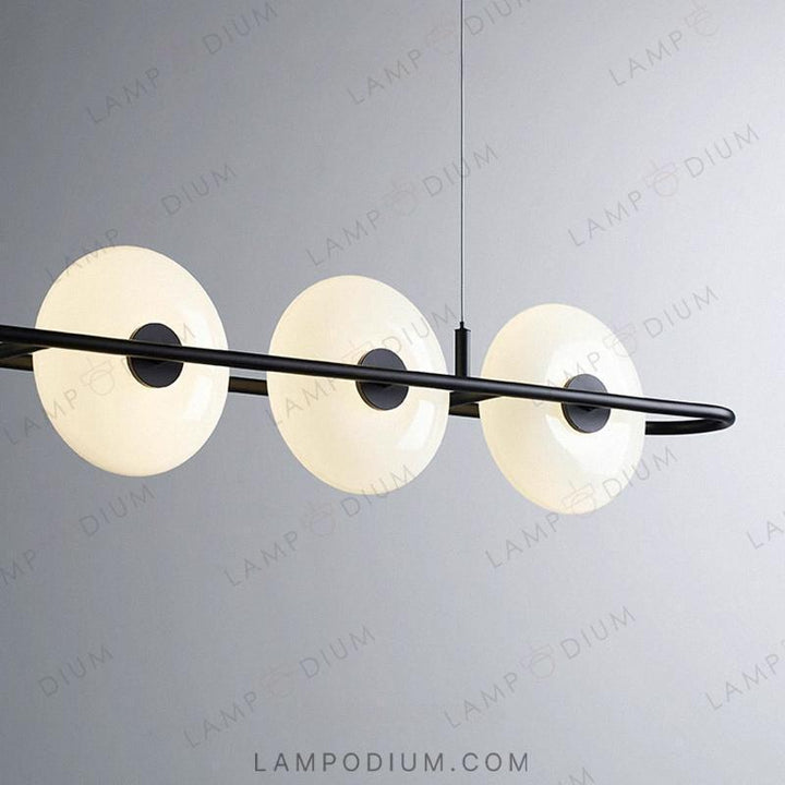 Linear, row luminaire PAAVO LONG