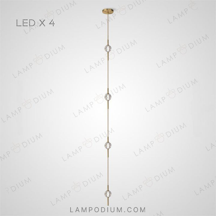 Hanging light fixture PARLY