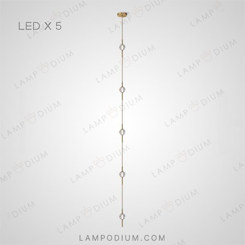 Hanging light fixture PARLY