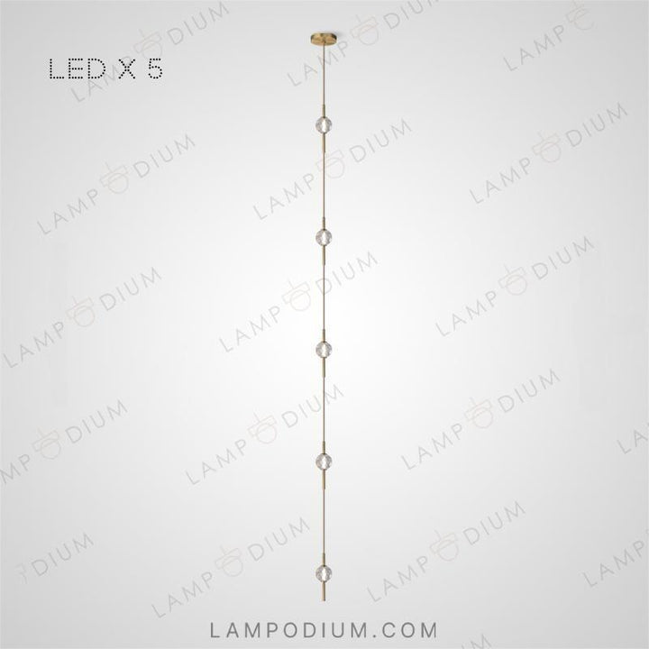 Hanging light fixture PARLY