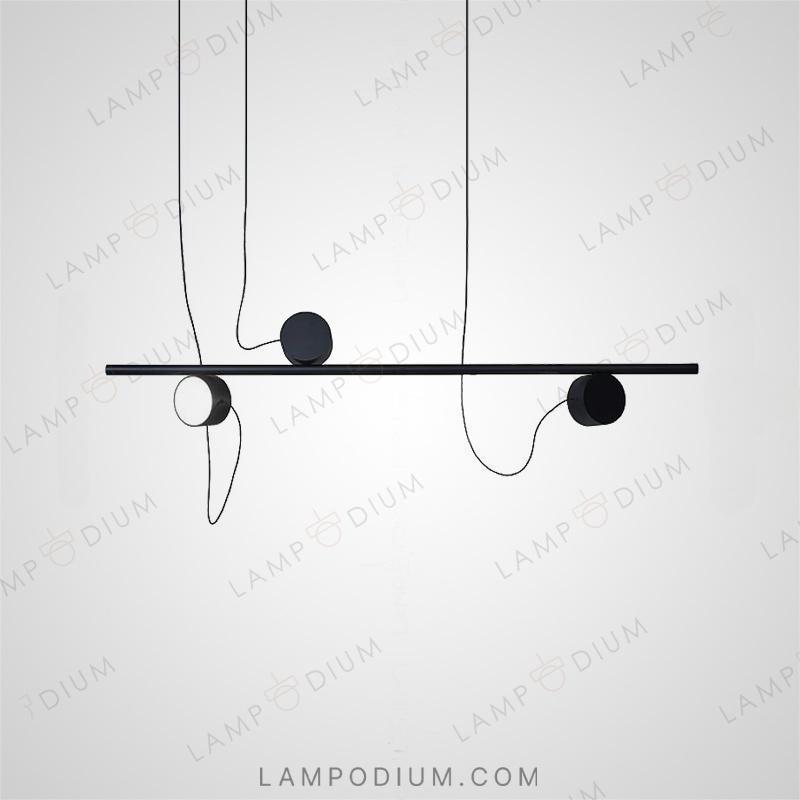 Linear, row luminaire PARROT