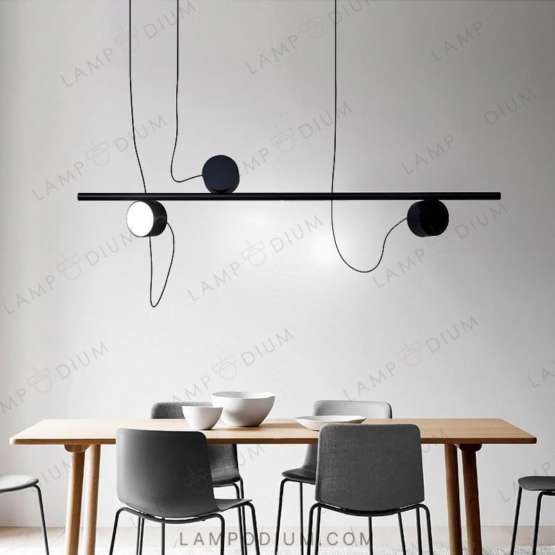 Linear, row luminaire PARROT