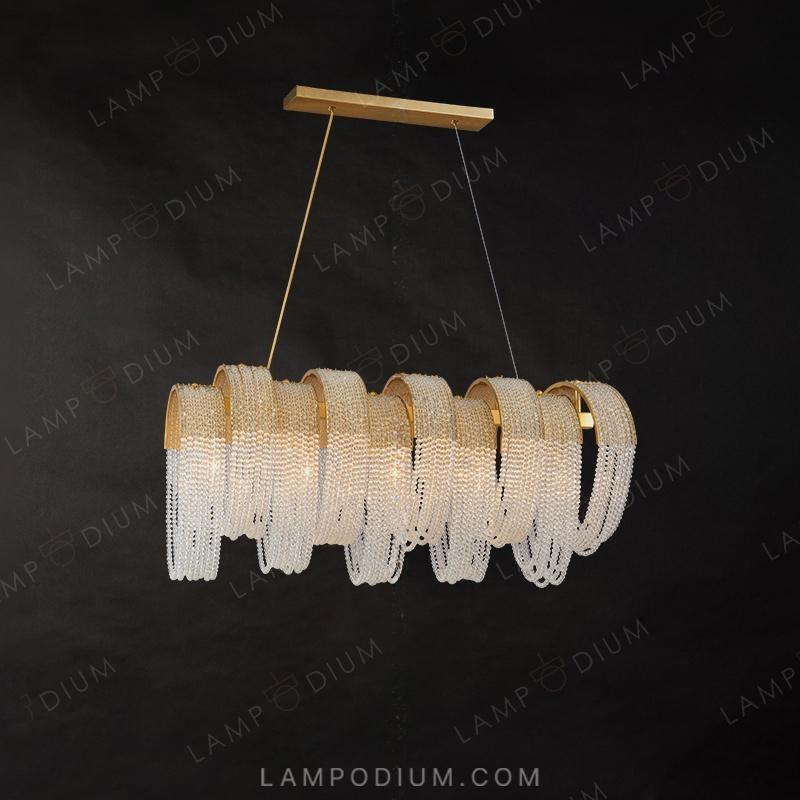 Linear, row luminaire PELAGIA LONG