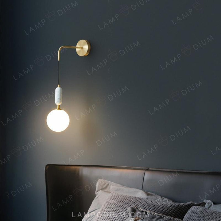 Wall lamp PETIT C WALL