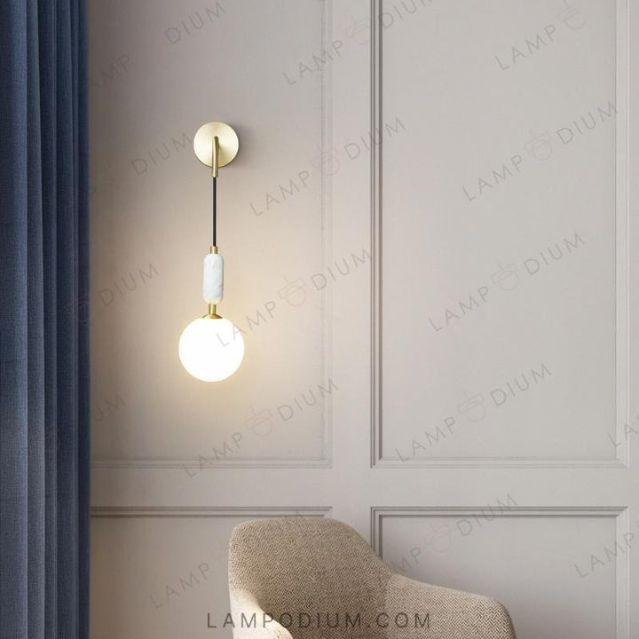 Wall lamp PETIT C WALL