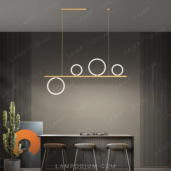 Linear, row light fixture PHILIPPA