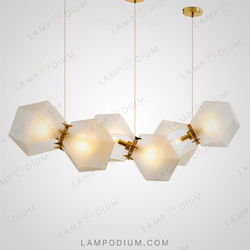 Linear, row lighting fixture PHILLIS