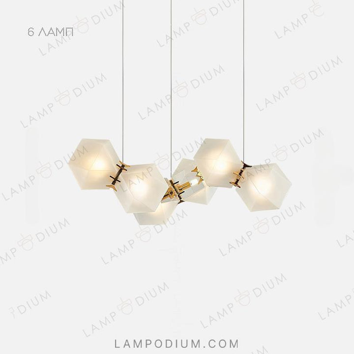 Linear, row lighting fixture PHILLIS