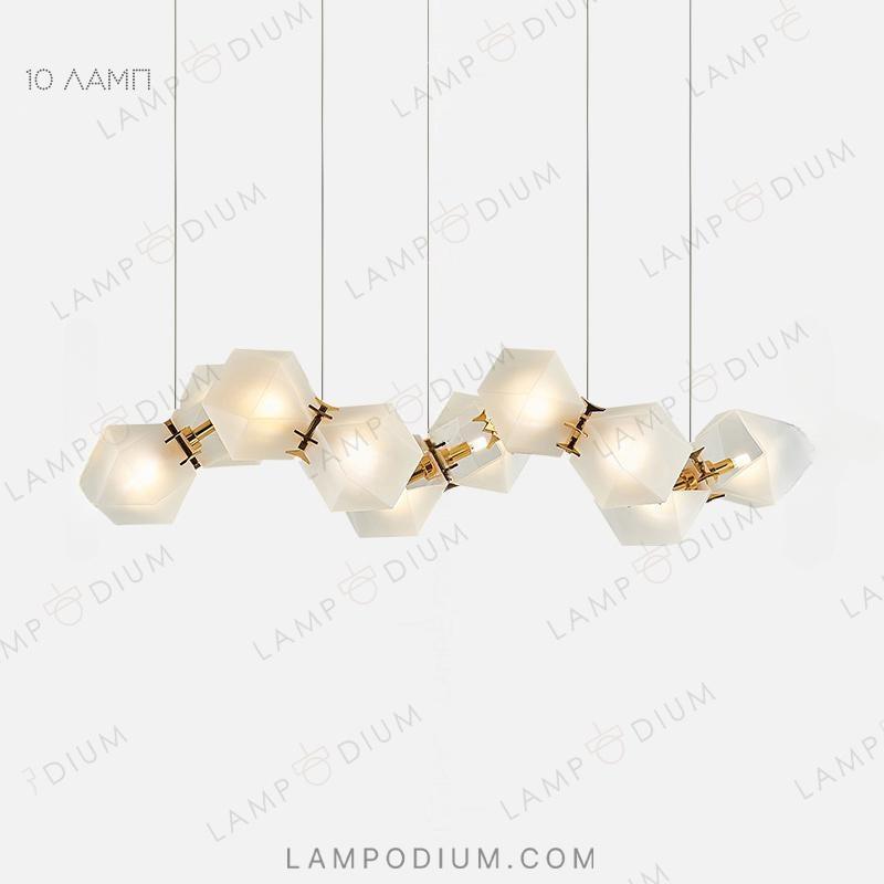 Linear, row lighting fixture PHILLIS