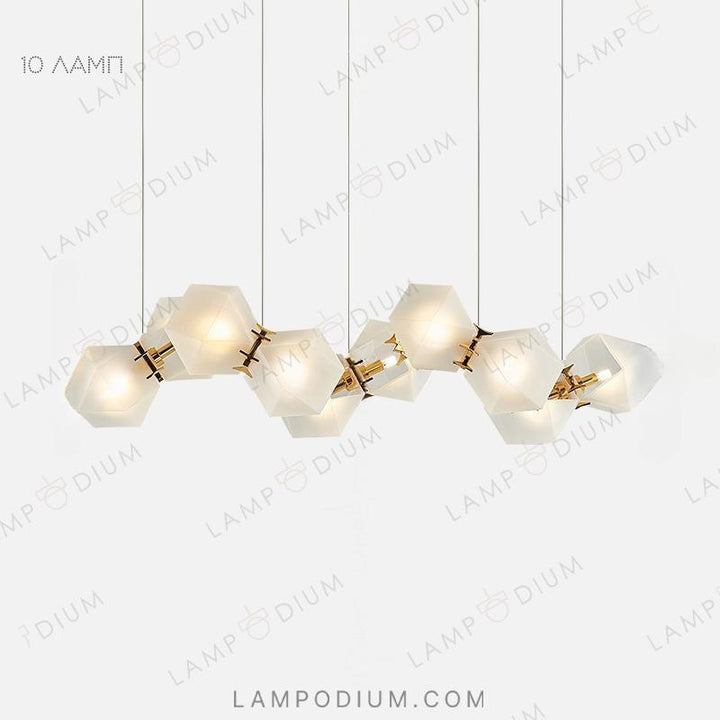 Linear, row lighting fixture PHILLIS