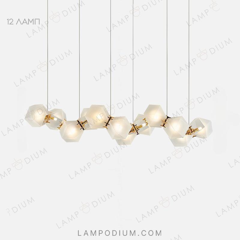 Linear, row lighting fixture PHILLIS