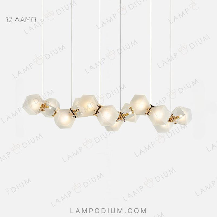 Linear, row lighting fixture PHILLIS