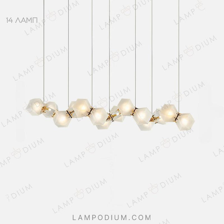 Linear, row lighting fixture PHILLIS