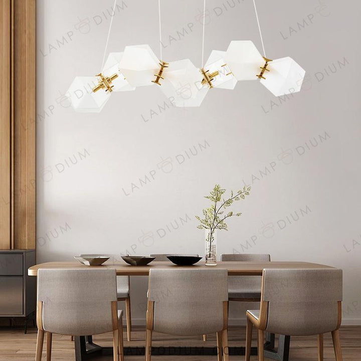 Linear, row lighting fixture PHILLIS