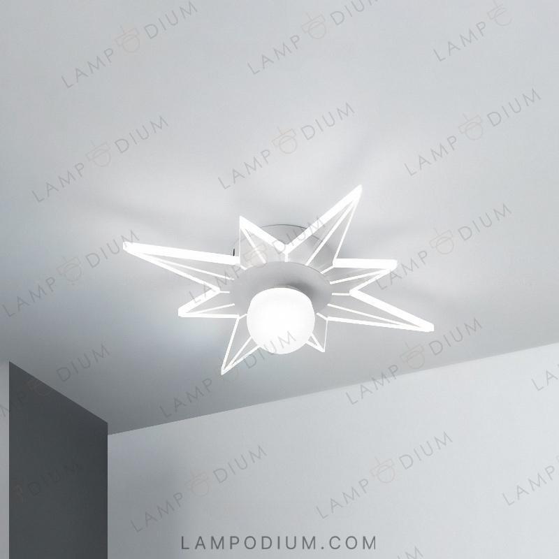 Ceiling light fixture PIXIE