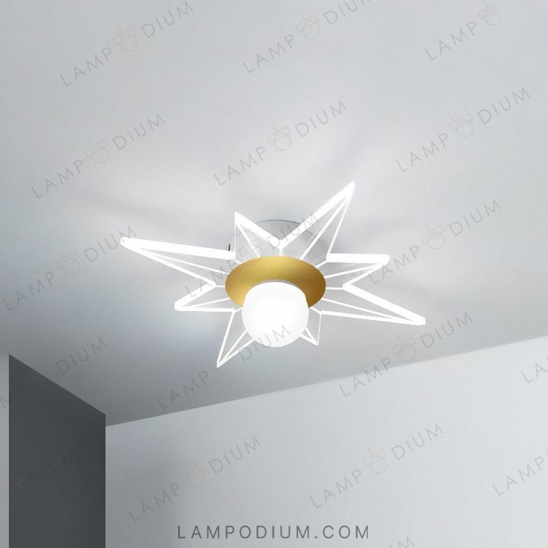 Ceiling light fixture PIXIE