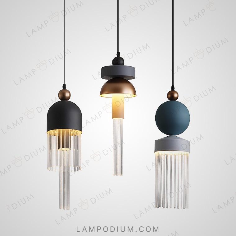 Pendant light PLEIADES