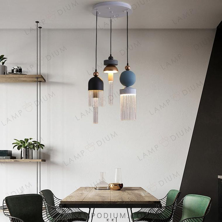 Pendant light PLEIADES