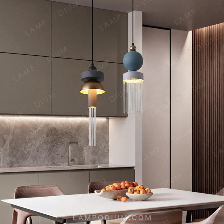 Pendant light PLEIADES