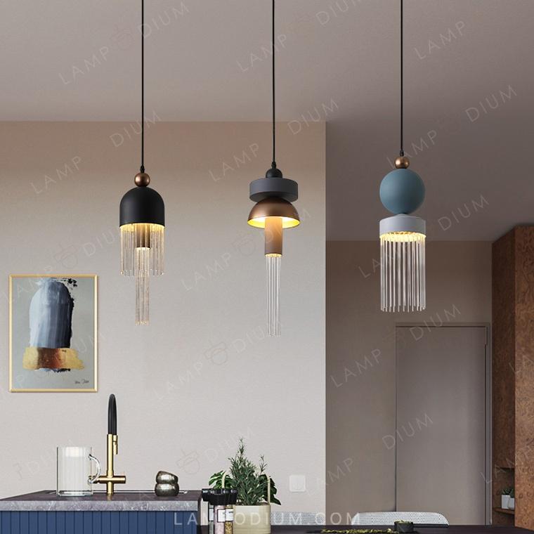 Pendant light PLEIADES