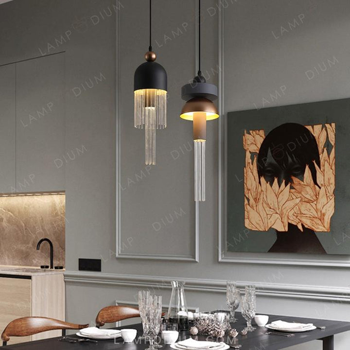 Pendant light PLEIADES