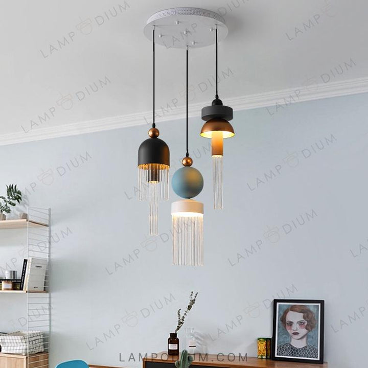 Pendant light PLEIADES