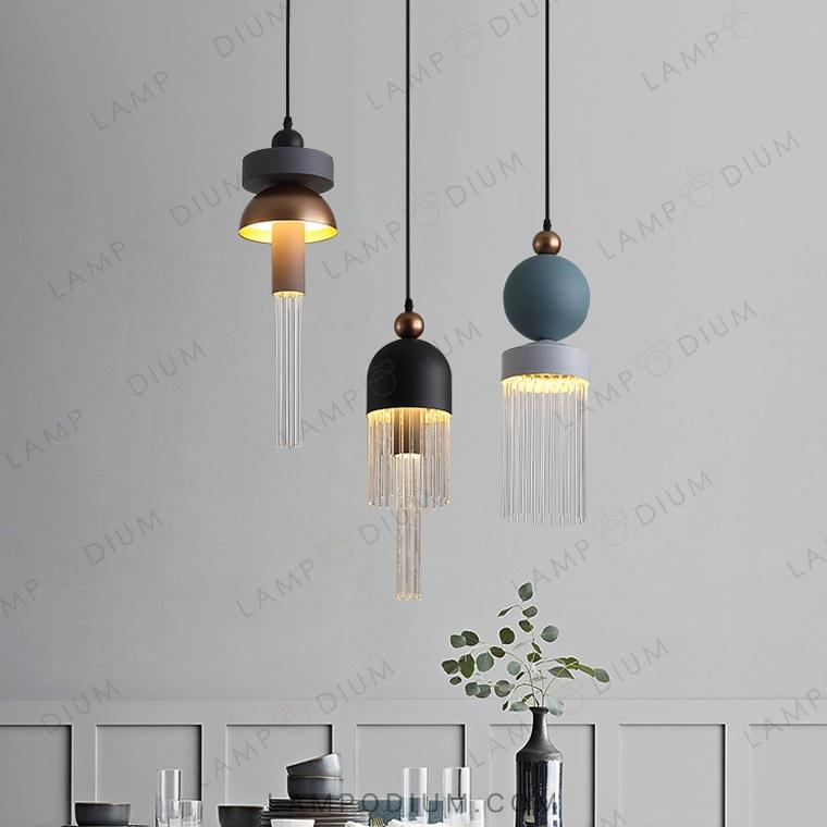 Pendant light PLEIADES