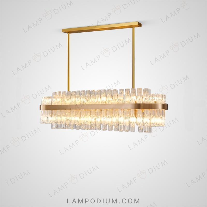 Linear, row luminaire PONTIAN LONG