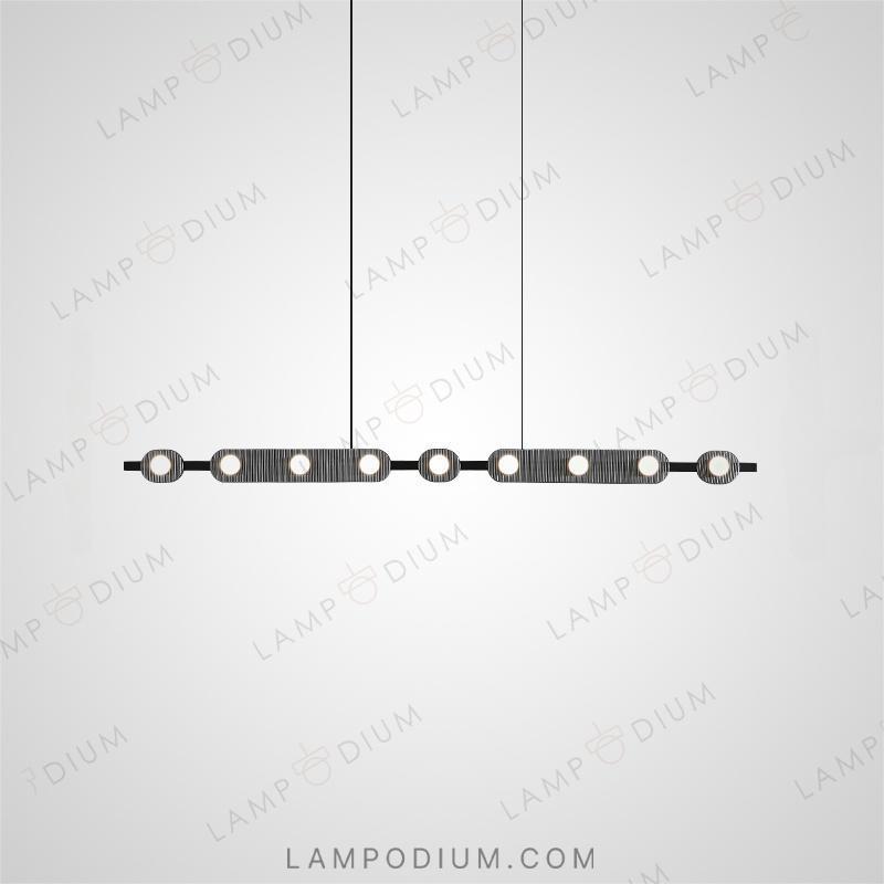 Linear, row luminaire PRESTON