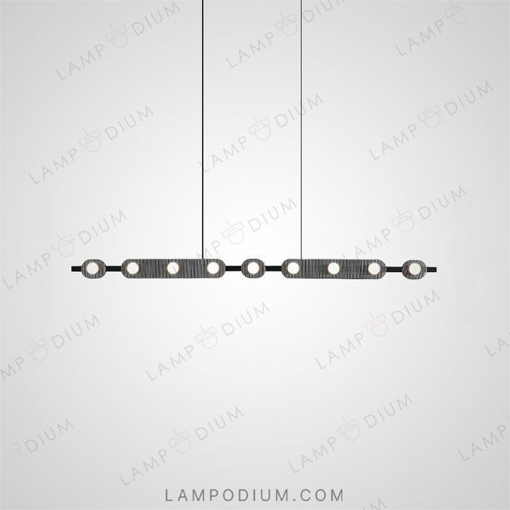 Linear, row luminaire PRESTON