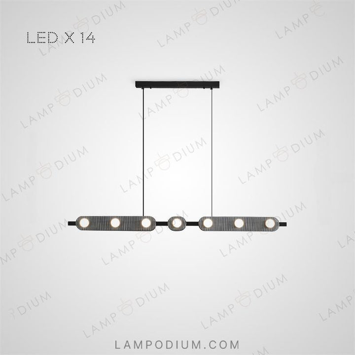 Linear, row luminaire PRESTON