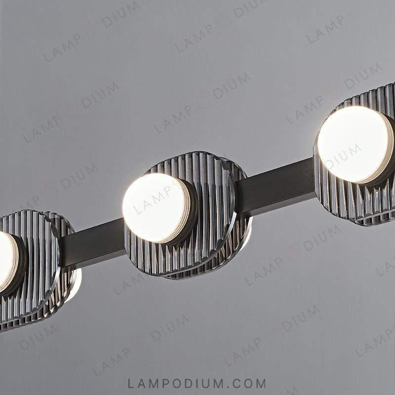 Linear, row luminaire PRESTON