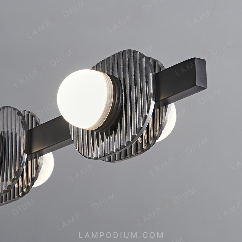 Linear, row luminaire PRESTON