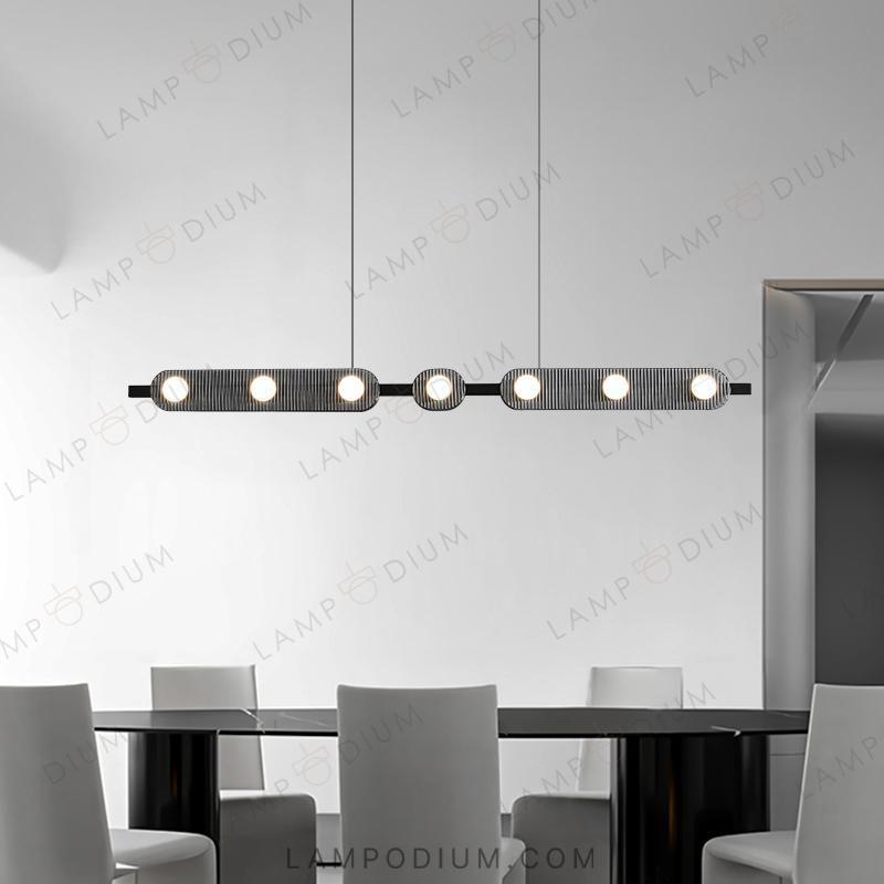 Linear, row luminaire PRESTON