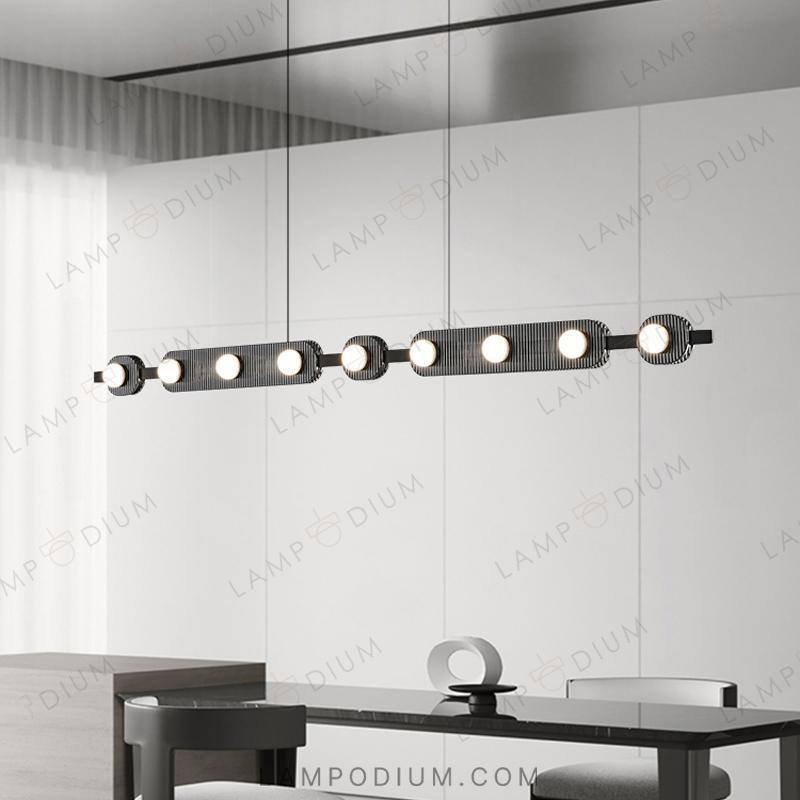 Linear, row luminaire PRESTON