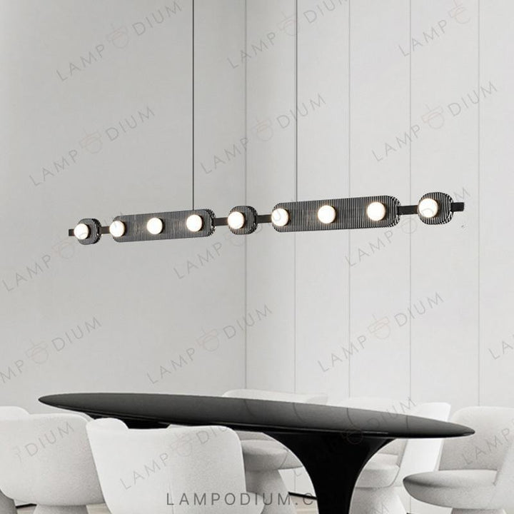 Linear, row luminaire PRESTON