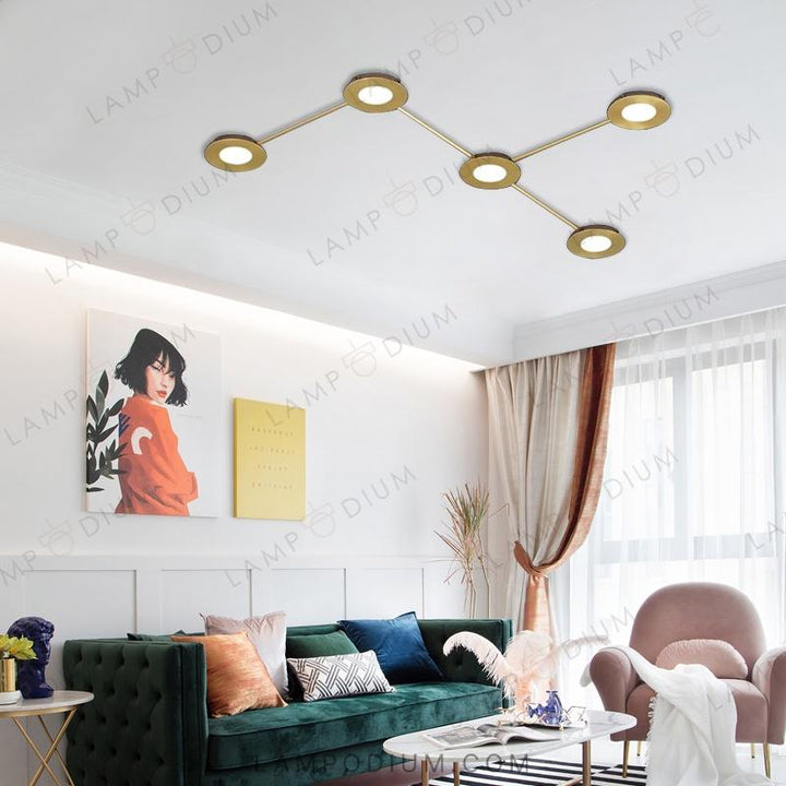 Ceiling light fixture PUNKTET