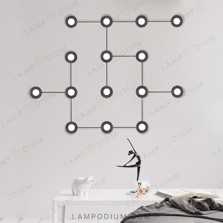 Ceiling light fixture PUNKTET