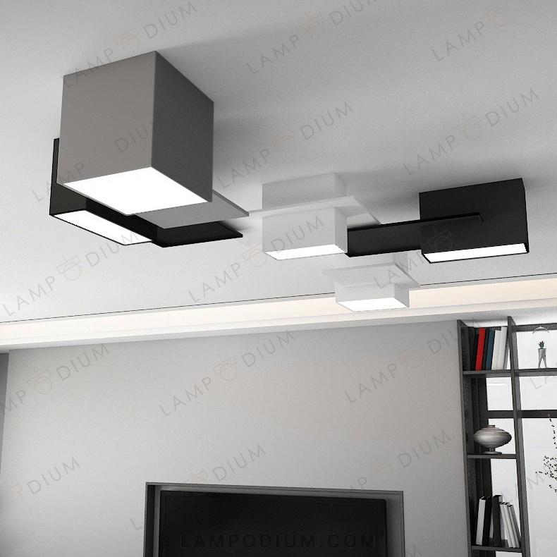 Ceiling light QUARTER