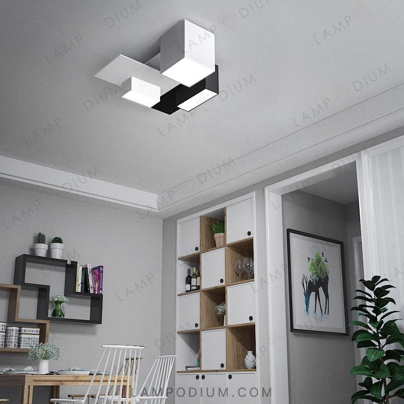 Ceiling light QUARTER