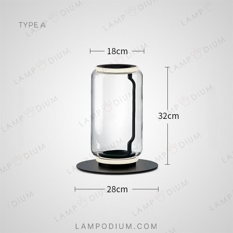 Table lamp QUENTIN TAB