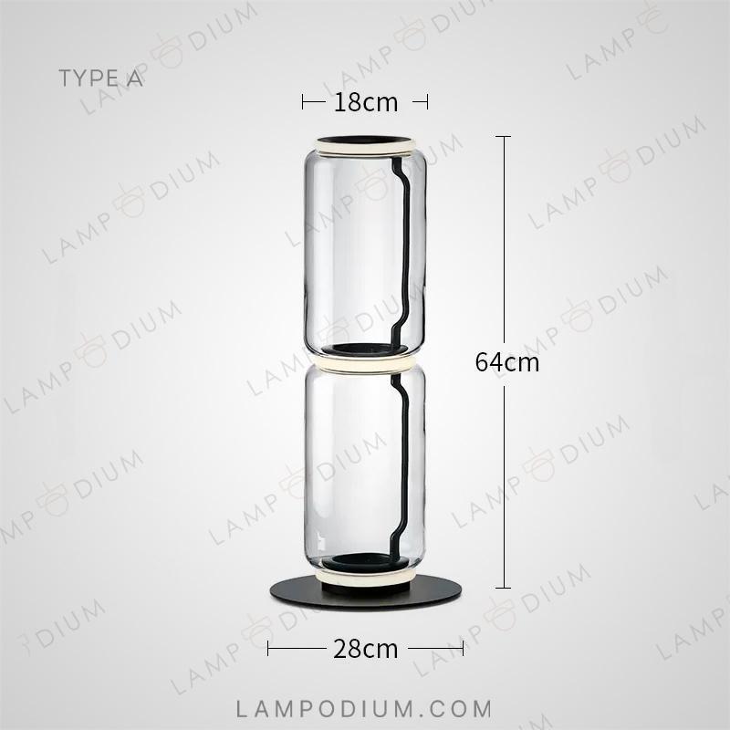 Table lamp QUENTIN TAB