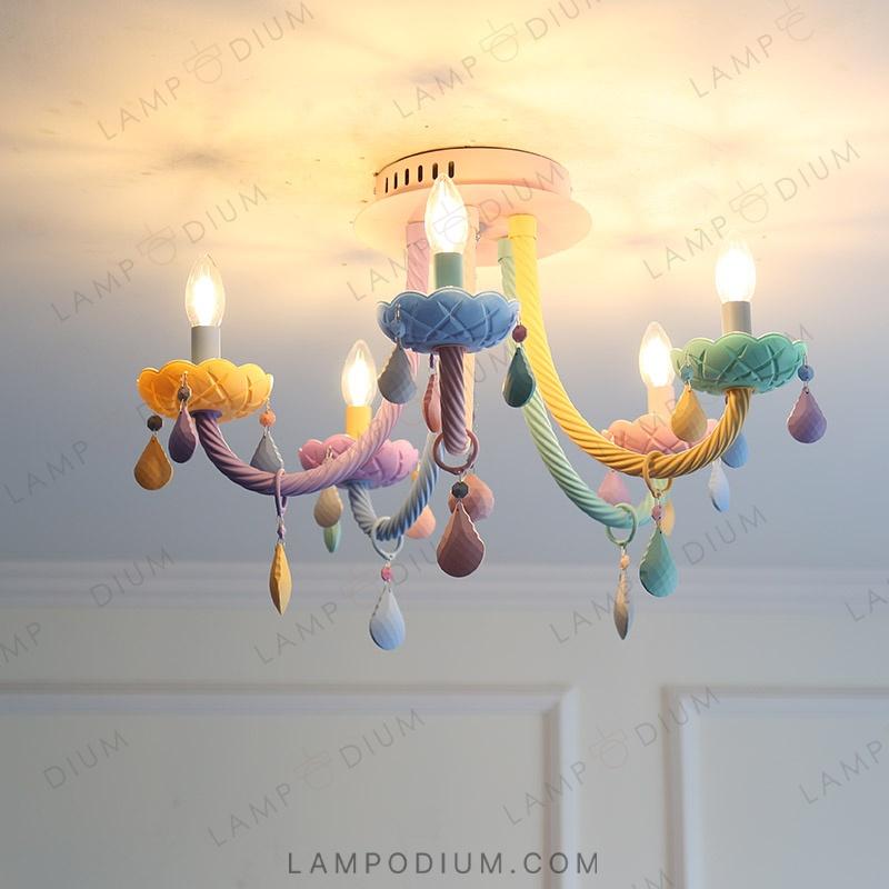 Chandelier RAINBOW SHORT