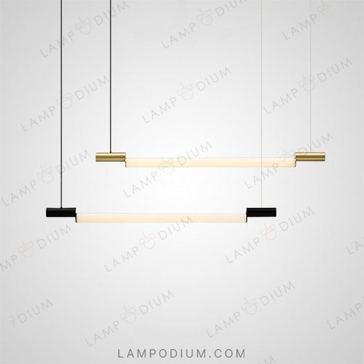 Linear, row luminaire RAMP