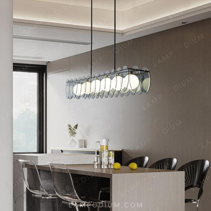 Linear, row luminaire RASMIN LONG