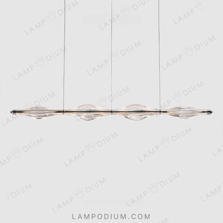 Linear, row luminaire RAVN LONG