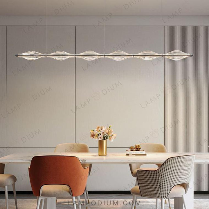 Linear, row luminaire RAVN LONG